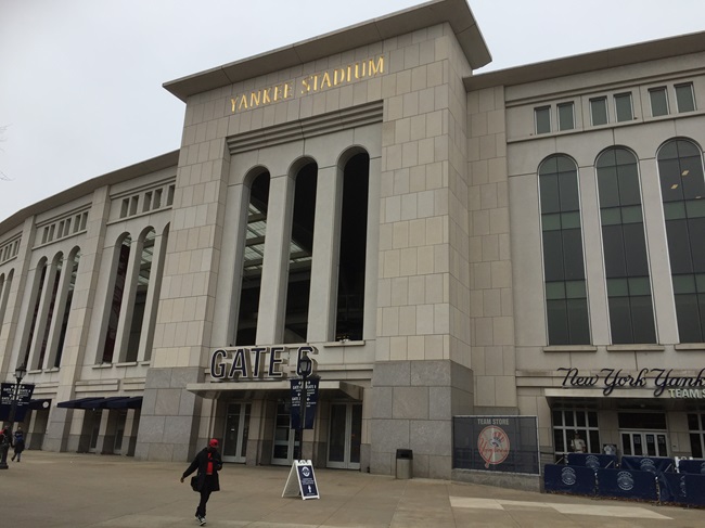 stade de baseball dans le bronx